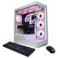 CyberPowerPC Gamer Supreme Gaming Desktop | Intel Core i9-14900KF - 32GB RAM - NVIDIA GeForce RTX 5070 Graphics - 1TB SSD in White, , large