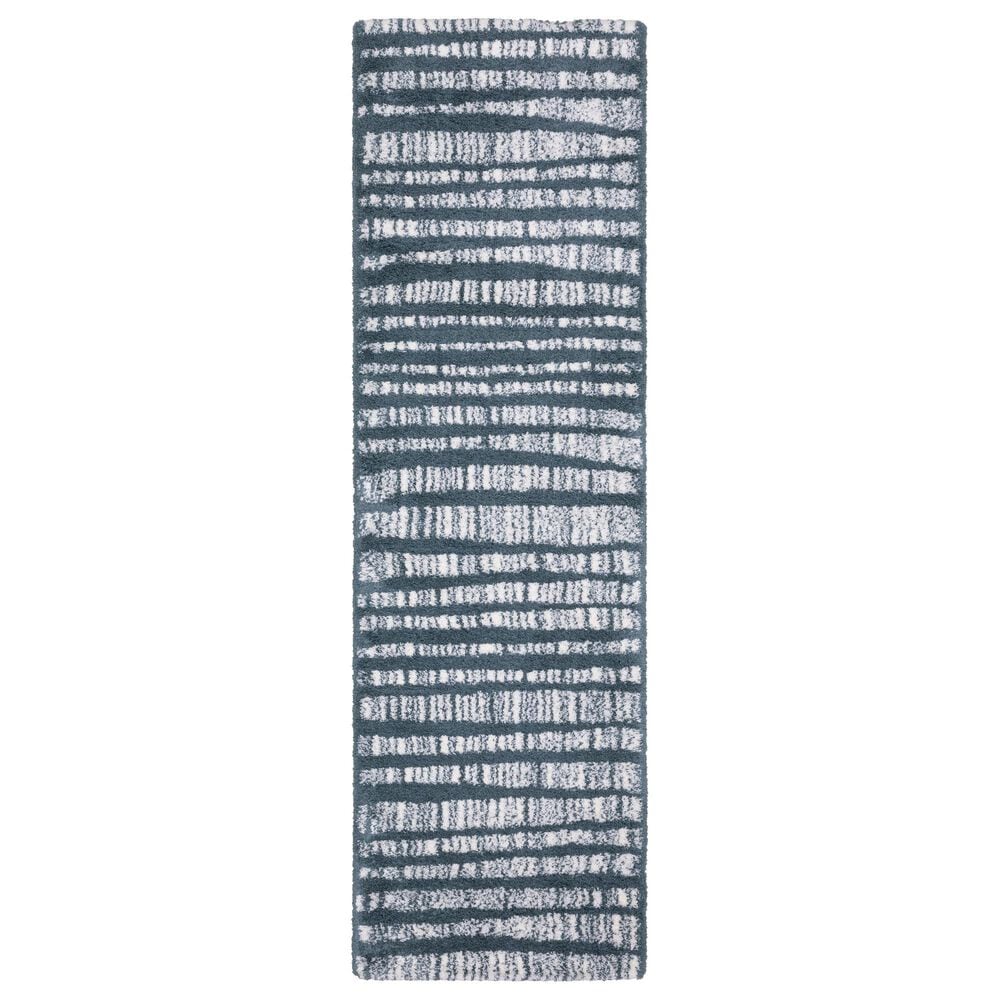 Oriental Weavers Galileo GAL01 Blue and Ivory 2"3" x 7"6" Runner, , large