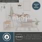 Vaxcel Rainier 5-Light Chandelier in Silver Mist, , large