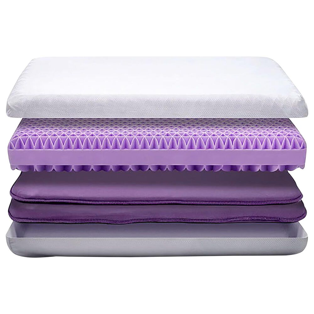 Purple Pillow &#40;with Booster&#41;, , large