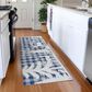 Dalyn Rug Company Wonderland WN32 2"3" x 7"6" Blue Indoor/Outdoor Runner, , large