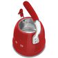 SMEG 2.3L 50"s Style Stovetop Whistling Kettle in Red, , large