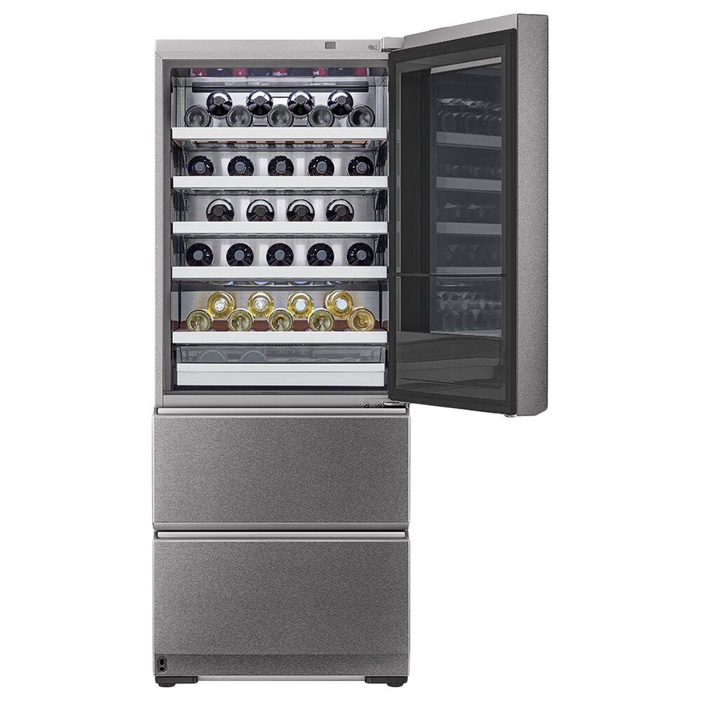 LG 15.3 Cu. Ft. Wine Cellar Refrigerator in Textured Steel, , large