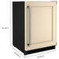 KitchenAid 24" Undercounter Refrigerator - Panel Sold Separately, , large