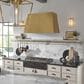 Monogram 48" Wall Mounted Hood in Brass, , large