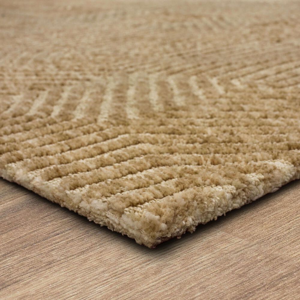 Drew and Jonathan Home Bowen Lost City 5&#39;3&quot; x 7&#39;10&quot; Khaki Area Rug, , large