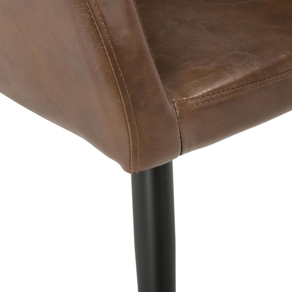 Safavieh Adalena Accent Chair in Brown, , large