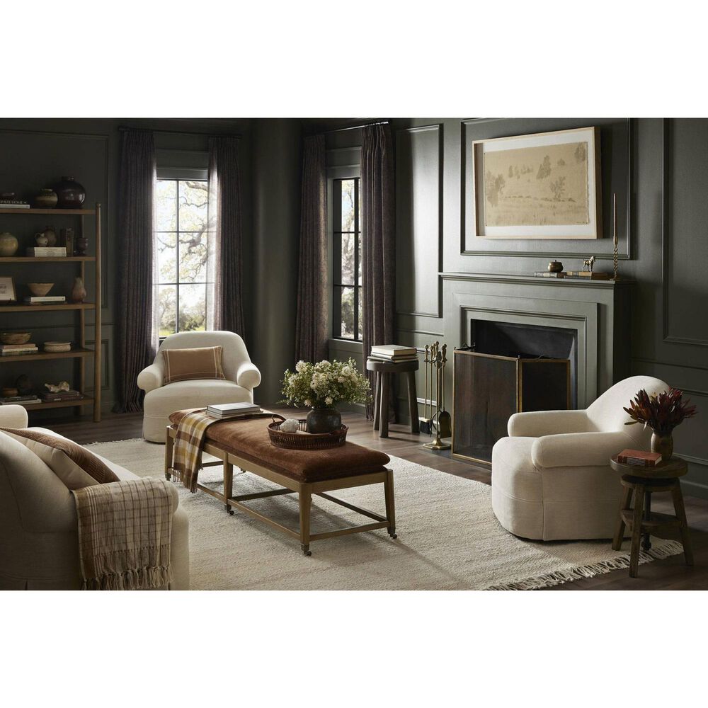 Four Hands Maha Accent Table in Aged Belgium Bleach, , large