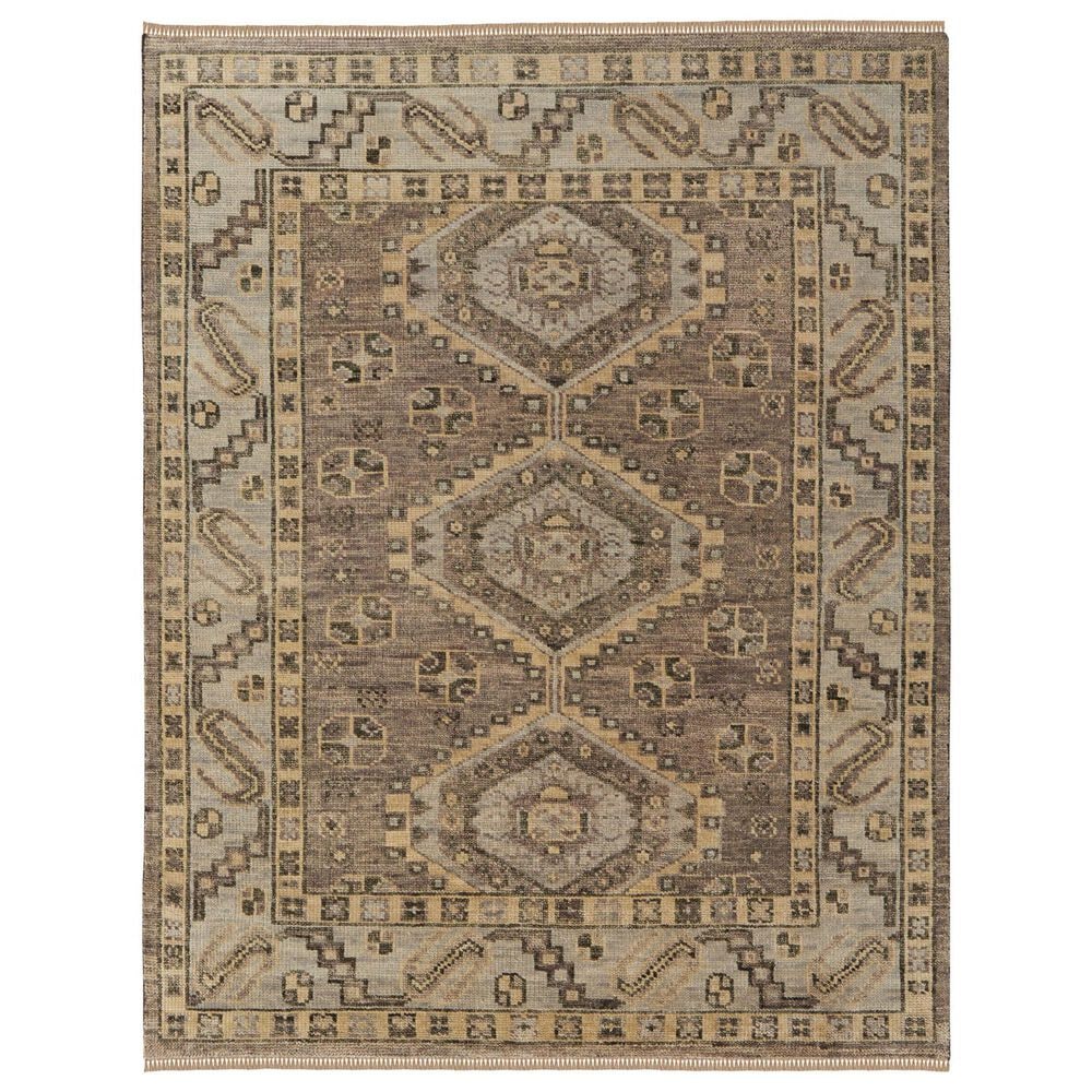 Feizy Fillmore 4" x 6" Brown and Gray Area Rug, , large