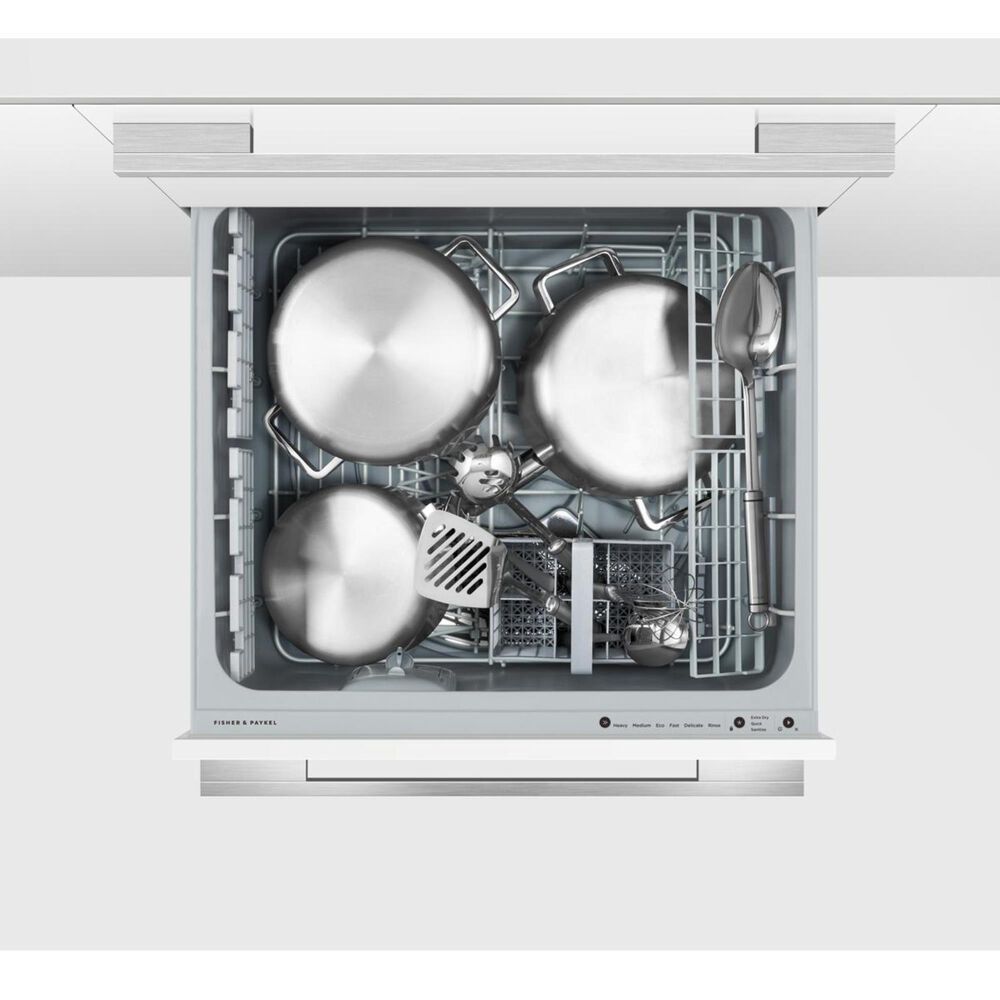 Fisher &amp; Paykel 14 Place Setting Double DishDrawer Built-In Dishwasher - Panel Sold Separately, , large