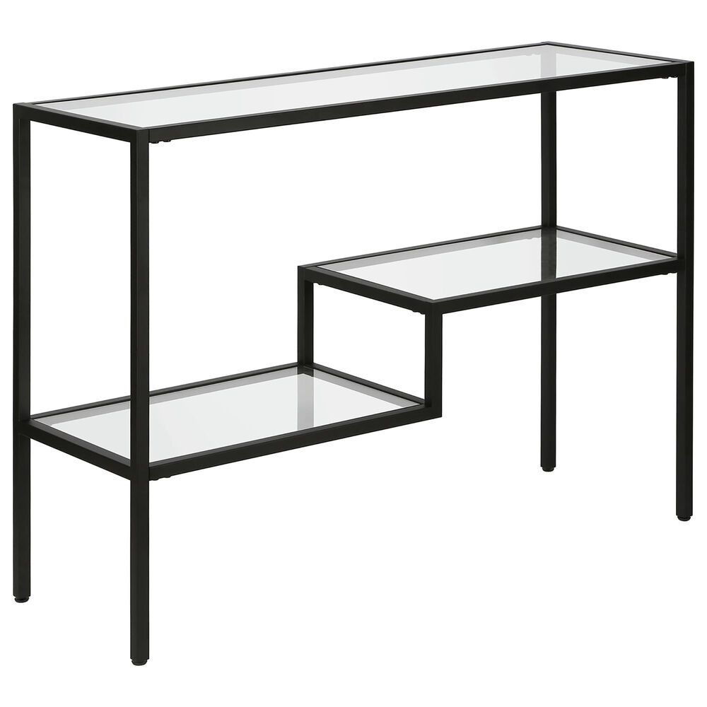 Hudson and Canal Lovett 42" Console Table in Black, , large