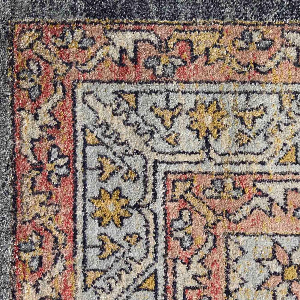 Other Graham GRA01 9'6" x 12'6" Blue and Persimmon Area Rug Nebraska