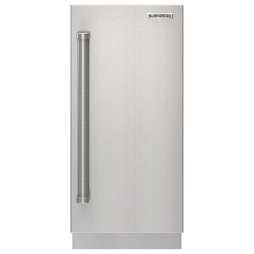 Sub-Zero 15.25" Outdoor Right Hinge Door Panel with Pro Handle in Stainless Steel, , large