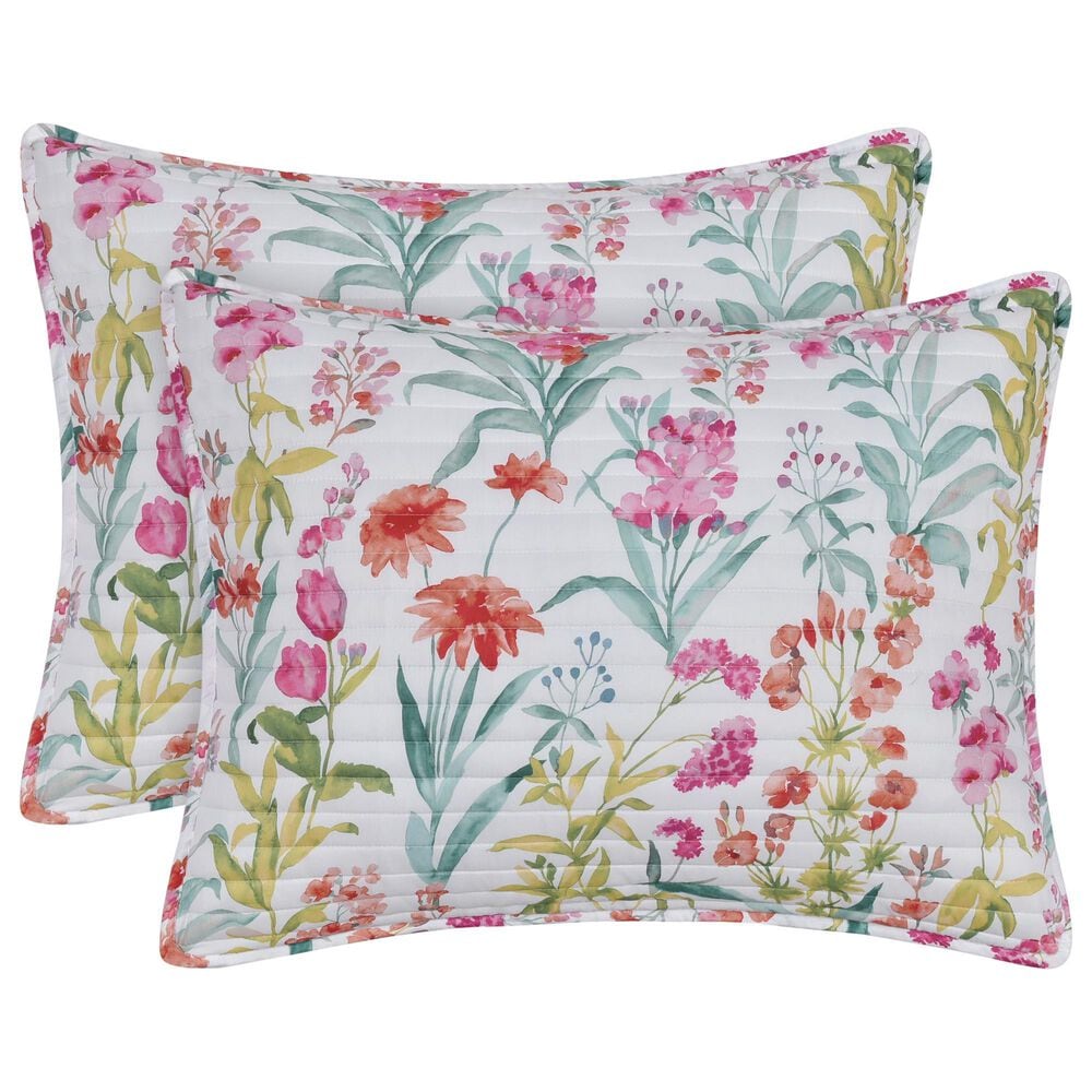 J. Queen Bold Tallulah 3-Piece King/California King Quilt Set in Pink, , large