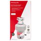 Frigidaire 3/4 Batch Feed Corded Disposal in Stainless Steel and Gray, , large