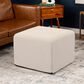 Jaxx Monroe Medium Ottoman in Mist Light Grey, , large
