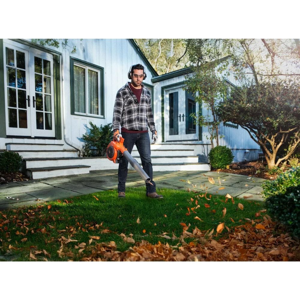 Husqvarna 125BVx Handheld Gas Leaf Blower/Vacuum in Orange, , large