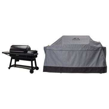 Traeger Grills Ironwood XL Pellet Grill with Gray Cover in Black, , large