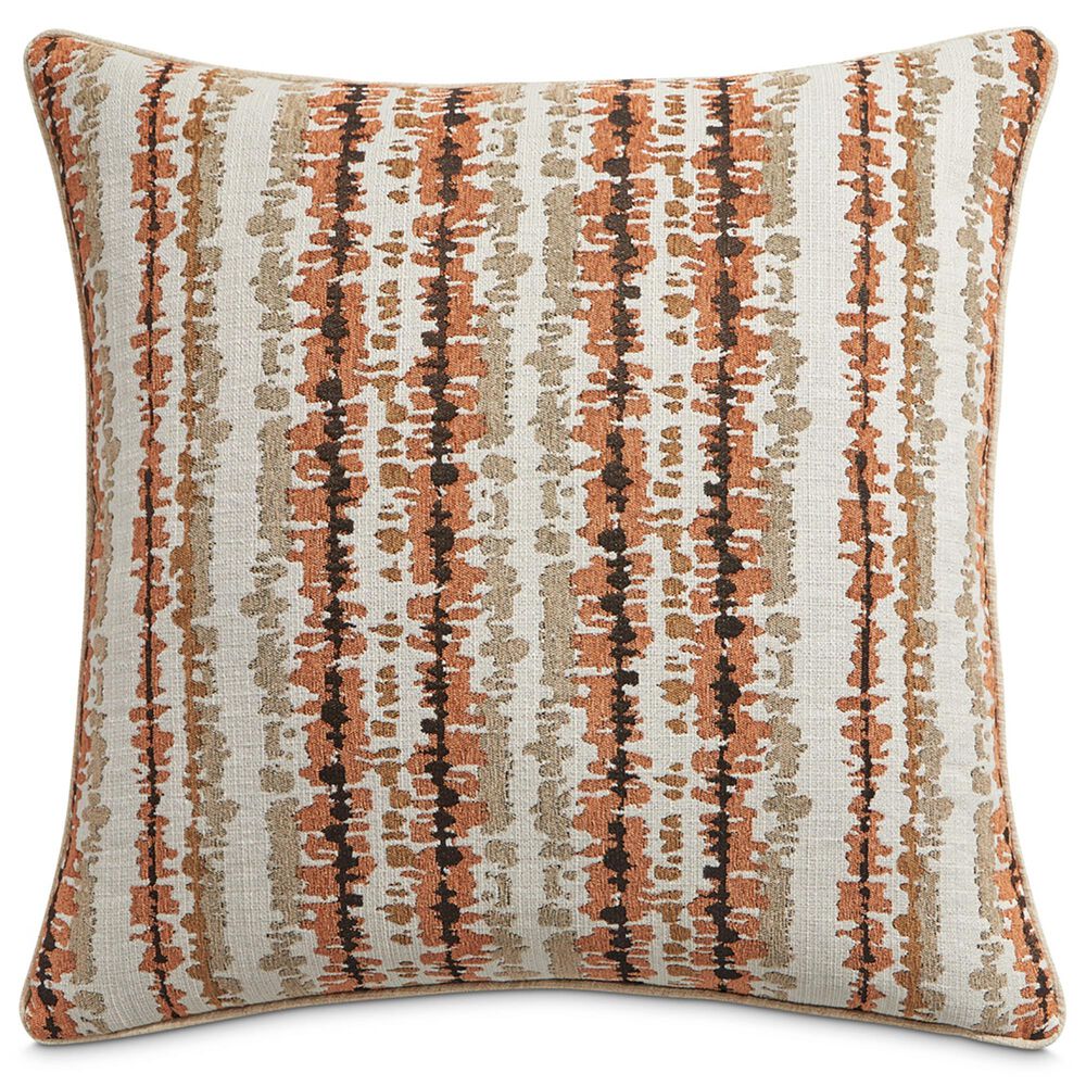 Vista Haus Antigua 21" x 21" Square Throw Pillow in Spice, , large