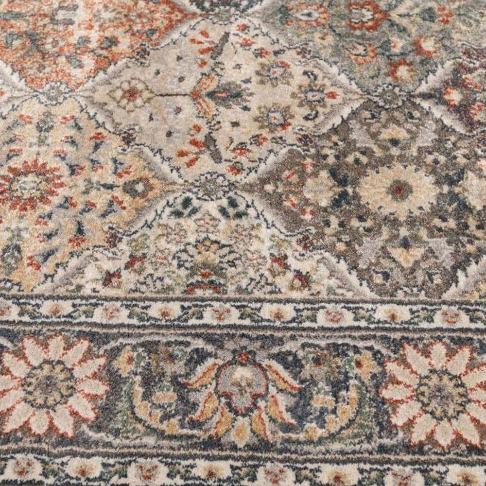 Central Oriental Montville Noriani 7&#39;10 x 9&#39;10 Vintage Blue and Multicolor Area Rug, , large