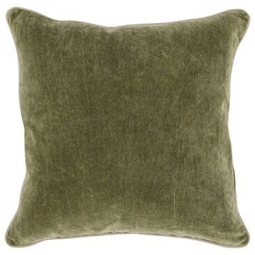Classic Home Heirloom 22" Square Throw Pillow in Moss, , large