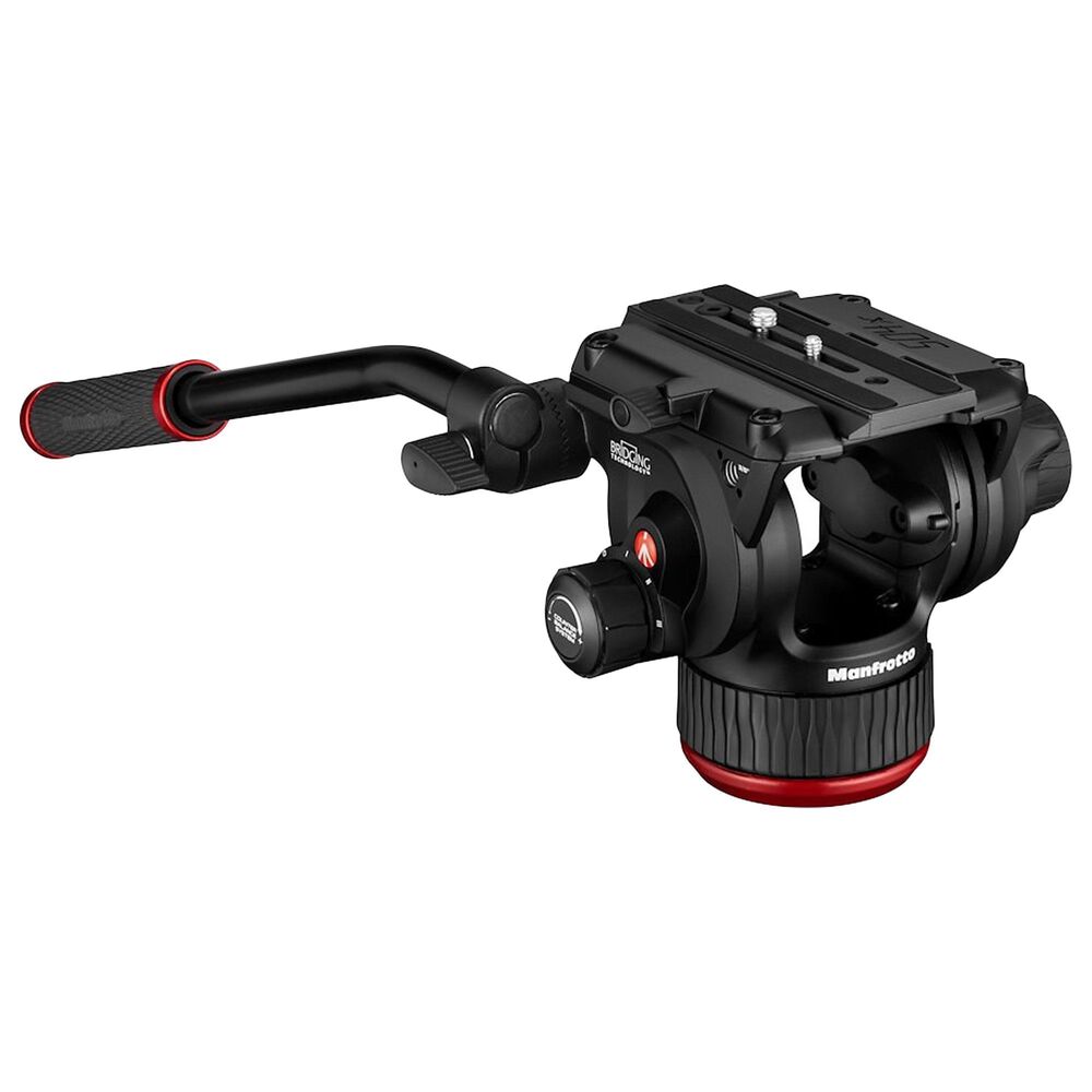 Manfrotto 504X Fluid Video Head with Flat Base in Black, , large