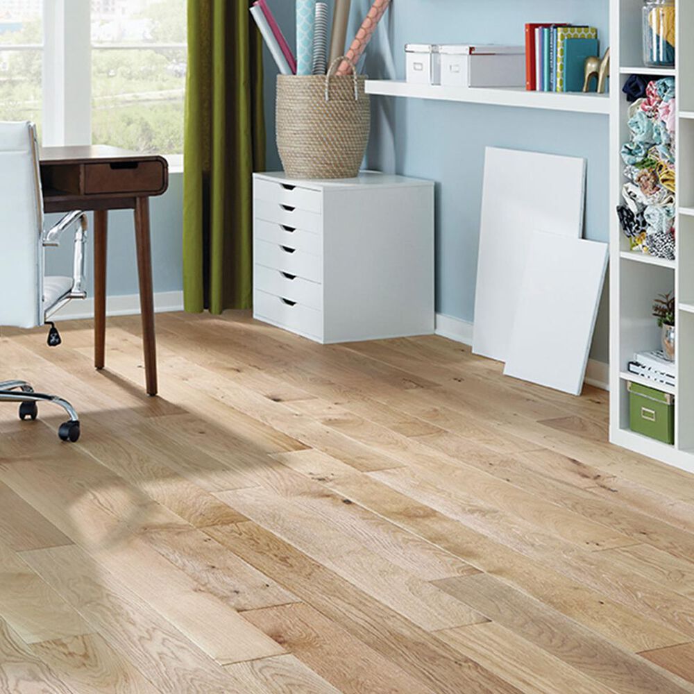 Mullican Flooring Castillian Natural Oak Hand Scraped Hardwood, , large