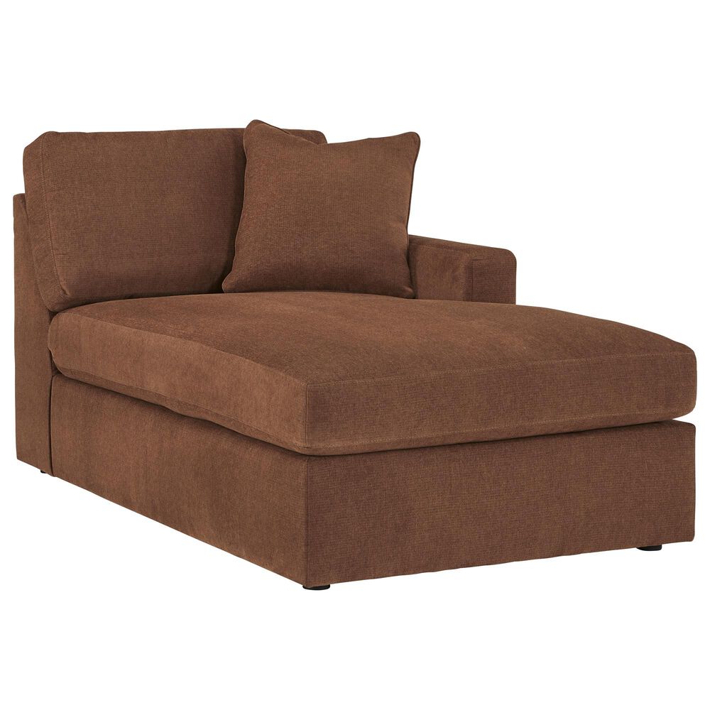 Ashley Modmax Right-Arm Facing Corner Chaise in Spice, , large