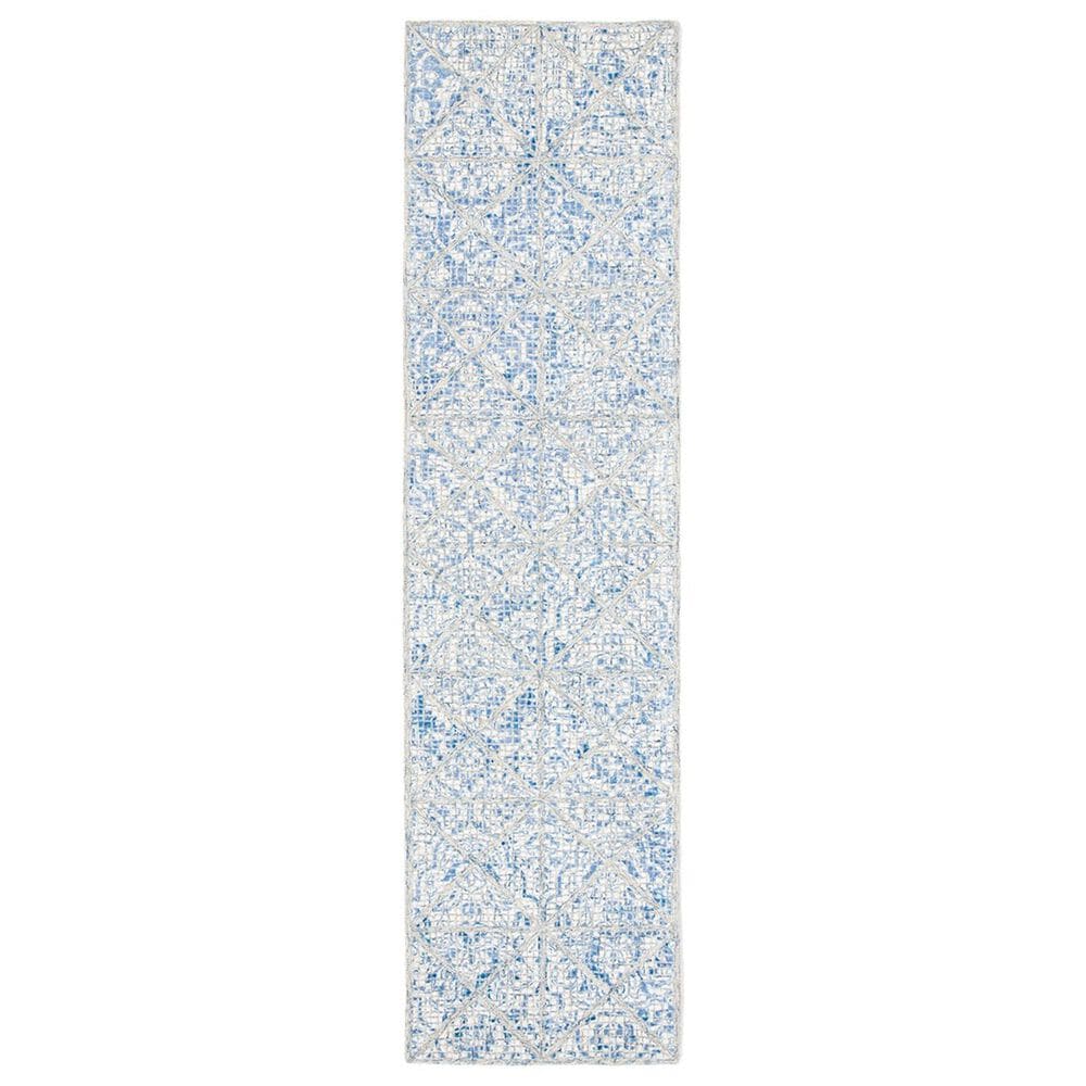 Safavieh Artistry 2"3" x 9" Blue and Natural Runner, , large