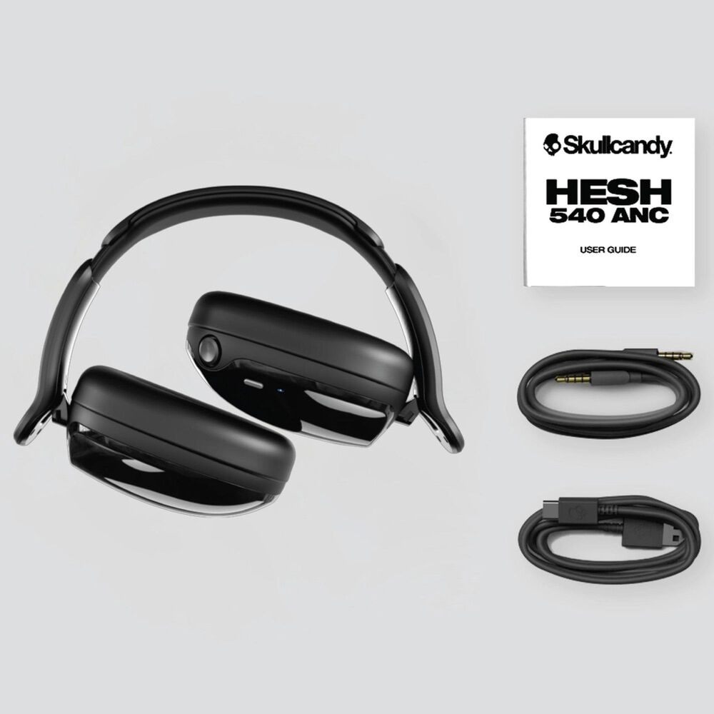 Skullcandy Hesh 540 ANC Wireless Over-Ear Headphones in True Black, , large