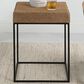 Uttermost Laramie Accent Table in Matte Black and Natural, , large
