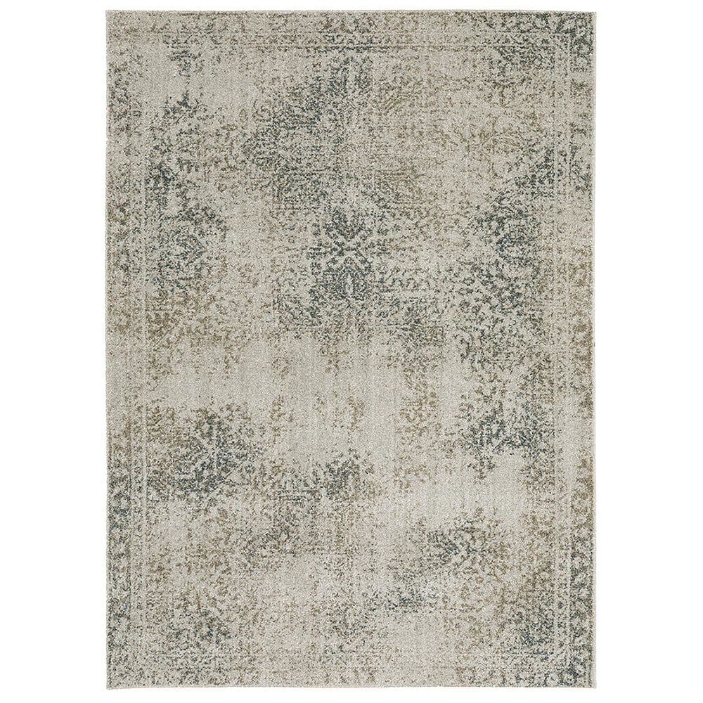 Oriental Weavers Alton Oriental 9"10" x 12"10" Beige and Grey Area Rug, , large