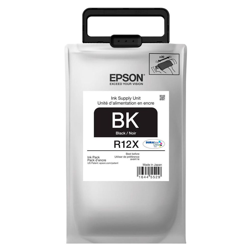 Epson R12X DURABrite Ultra High-Capacity Black Ink Pack, , large