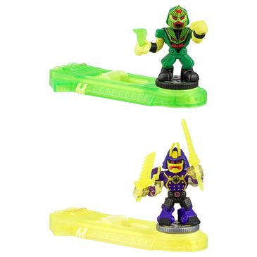 Moose Toys Llc Legends of Akedo Powerstorm Epic Shockblade Twinflang vs Viperwrath Mini Battling Action Figure, , large
