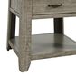 Waltham Telluride End Table in Driftwood, , large