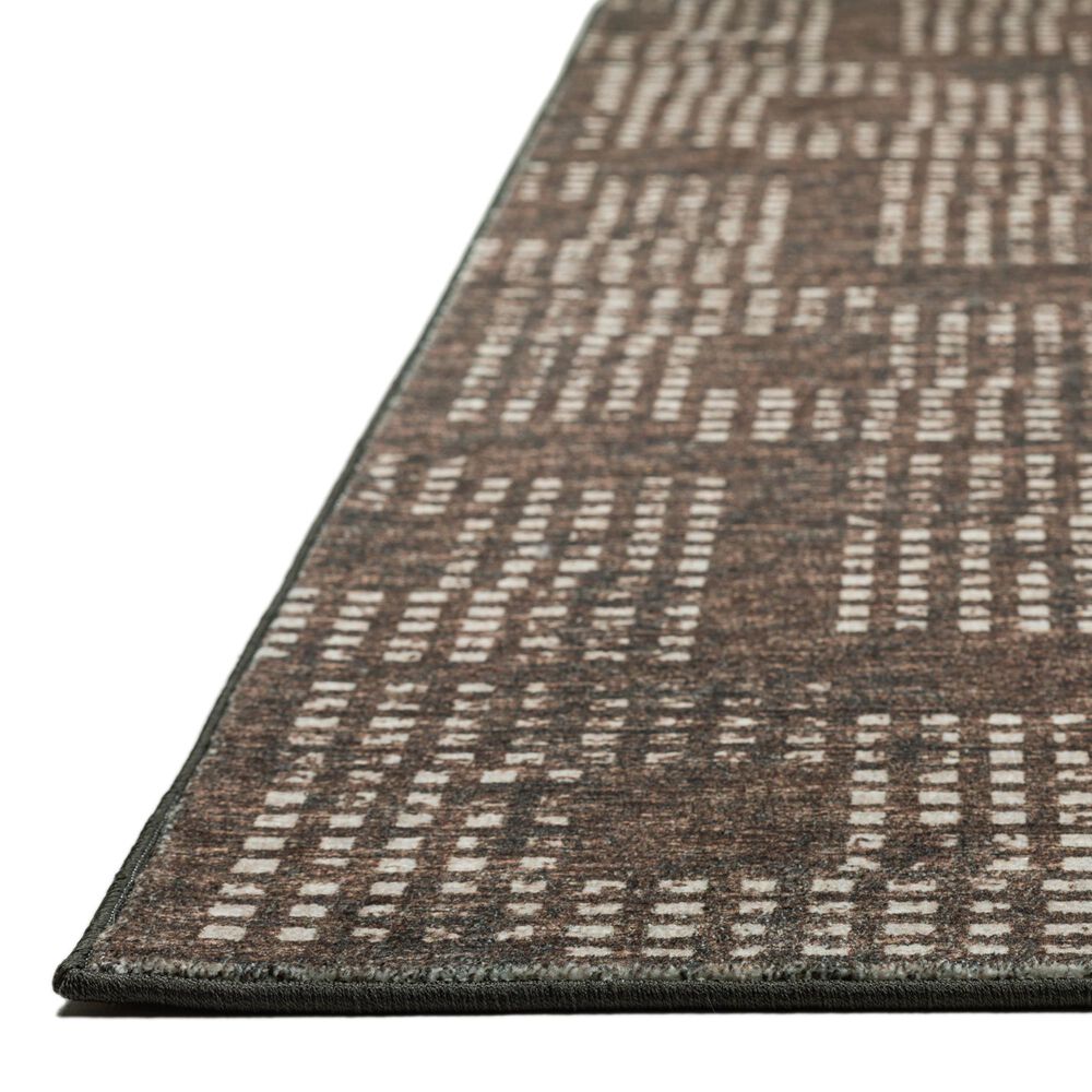 Dalyn Rug Company Delano 2&#39;6&quot; x 12&#39; Chocolate Indoor/Outdoor Runner, , large