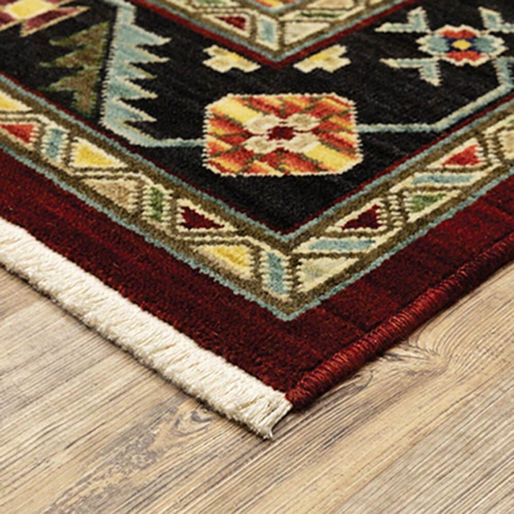 Oriental Weavers Lilihan Medallion 092R6 7&#39;10&quot; x 10&#39;10&quot; Red Area Rug, , large