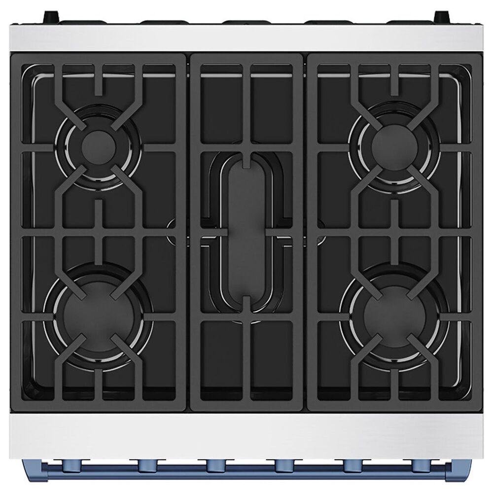 Thor Kitchen Gordon Ramsay 4.6 Cu. Ft. Professional Gas Range with Blue Handle Kit in Stainless Steel, , large