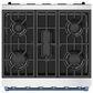 Thor Kitchen Gordon Ramsay 4.6 Cu. Ft. Professional Gas Range with Blue Handle Kit in Stainless Steel, , large
