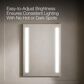 Kohler Verdera 24" x 33" Lighted Mirror in Aluminum, , large