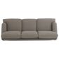 Bernhardt Cameron Stationary Sofa in Beige and Tan, , large