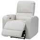CorLiving Oren Power Theatre Wall Hugger Recliner in White, , large