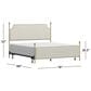 Richlands Furniture McArthur King Poster Bed in Beige, , large