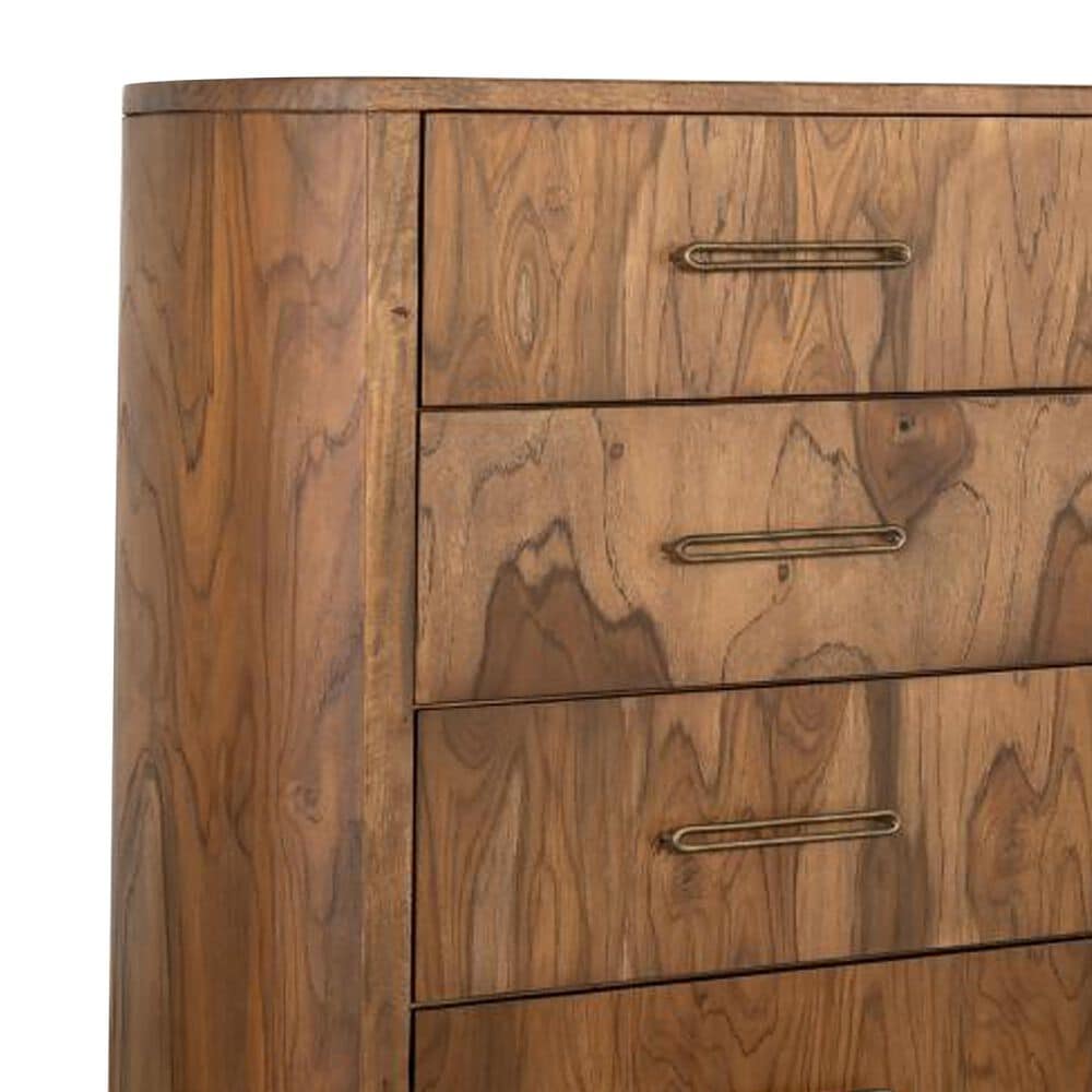Fallridge Balam 5-Drawer Chest in Natural Teak, , large