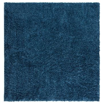 Safavieh August Shag AUG200M 4" Square Navy Area Rug, , large