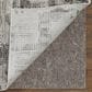 Feizy Rugs Sonora Gray and Ivory 6"7" x 9"6" Area Rug, , large