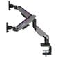 MSI Dual Monitor Mounting Arms in Matte Black and Painted Gray, , large