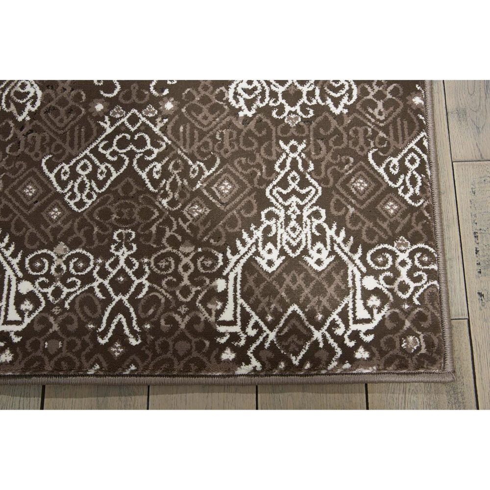 Nourison Karma KRM04 9&#39;3&quot; x 12&#39;9&quot; Mocha Area Rug, , large