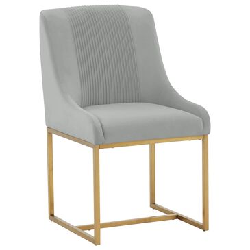 Tov Furniture Lisa Dining Chair in Grey, , large