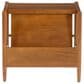 Linon Home Decor Flanagan Magazine Rack in Walnut, , large